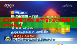 阿甘跨境电商培训全方位实战课程揭秘与提升指南