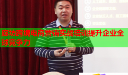 廊坊跨境电商营销实战培训提升企业全球竞争力