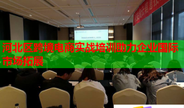 河北区跨境电商实战培训助力企业国际市场拓展