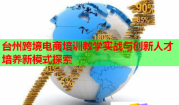 台州跨境电商培训教学实战与创新人才培养新模式探索