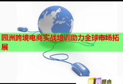 园洲跨境电商实战培训助力全球市场拓展