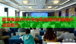 跨境电商Wish平台实战培训全面提升运营能力