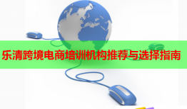 乐清跨境电商培训机构推荐与选择指南