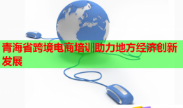 青海省跨境电商培训助力地方经济创新发展