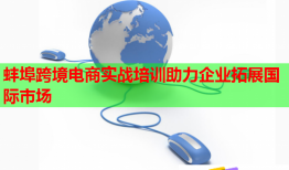 蚌埠跨境电商实战培训助力企业拓展国际市场