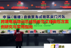 跨境电商培训总结报告范文精编包含案例研究与实用指南
