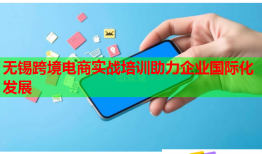 无锡跨境电商实战培训助力企业国际化发展