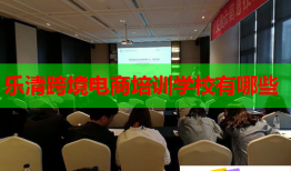 乐清跨境电商培训学校有哪些