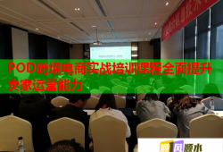 POD跨境电商实战培训课程全面提升卖家运营能力