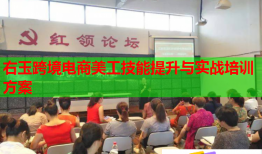 右玉跨境电商美工技能提升与实战培训方案