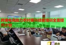 跨境电商助力农村振兴技能培训全面提升计划